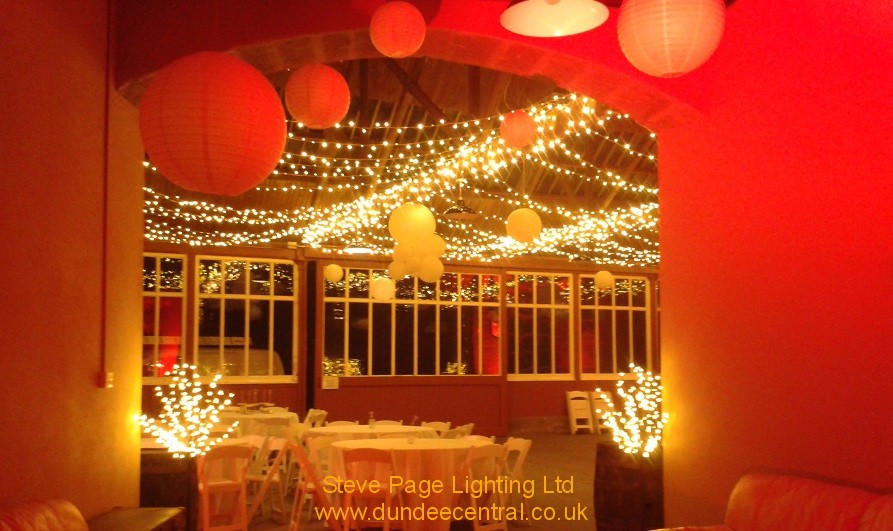 errol park stable lighting hire